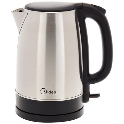 Midea Stainless Steel Finish Electric Kettle 1.7 l MK17S32A2 Silver/Black